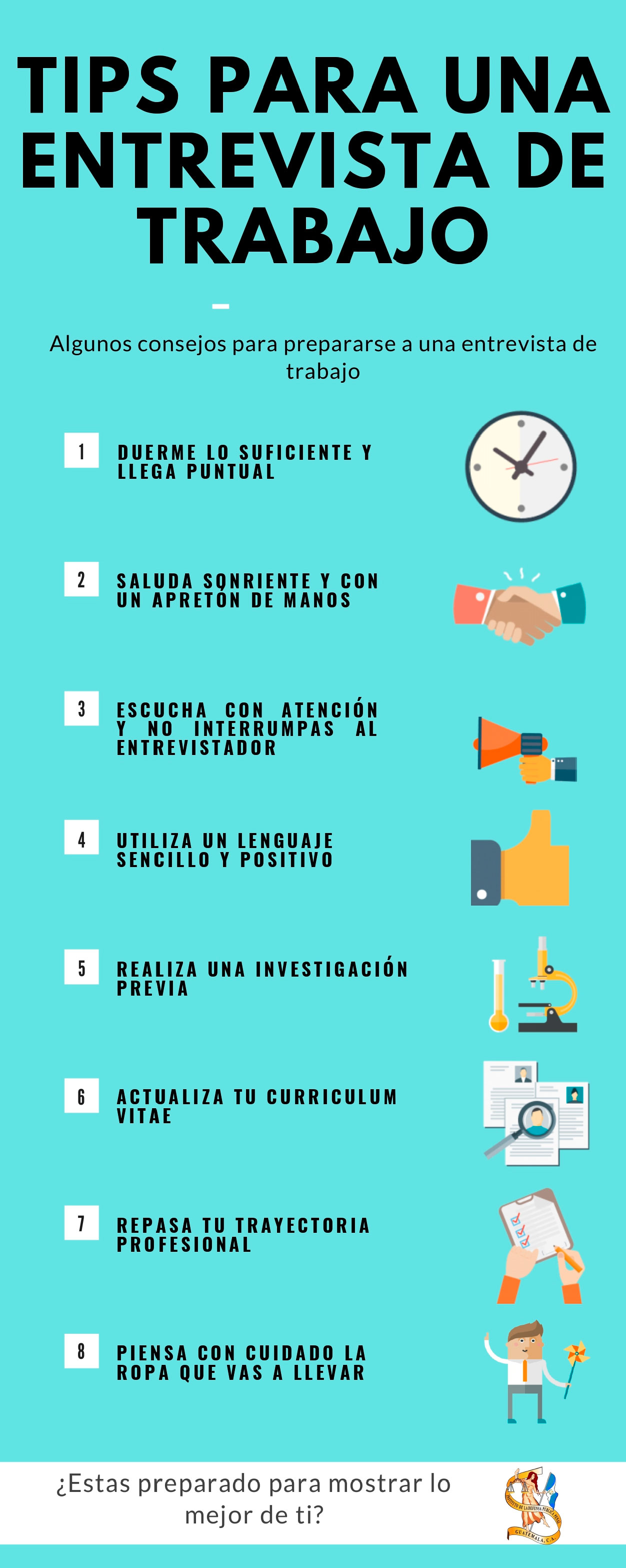 Tips para una entrevista de trabajo