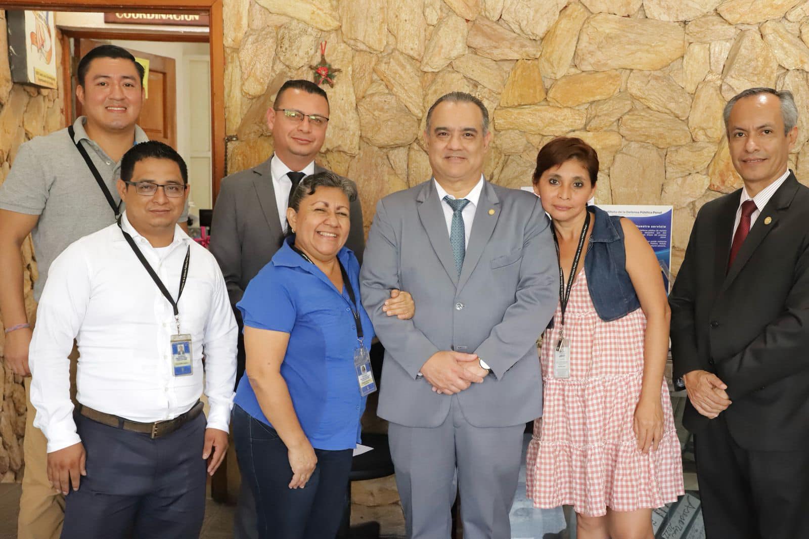 COLABORADORES AGRADECEN VISITAS DE AUTORIDADES DEL IDPP