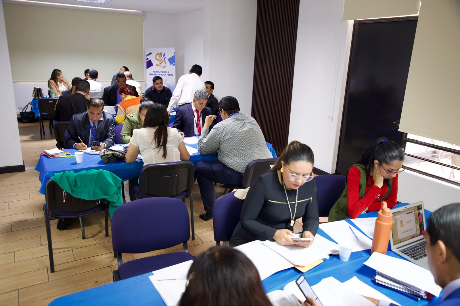 Defensores públicos son capacitados en el tema Teoría del Delito 